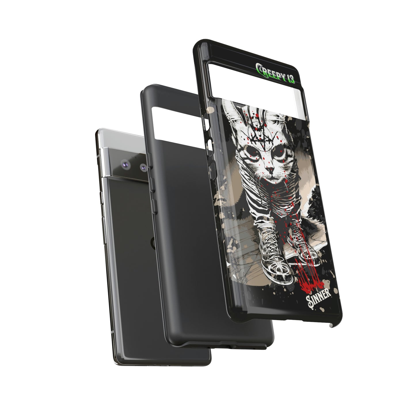 Evil Kitty Lover phone case Tough Cases