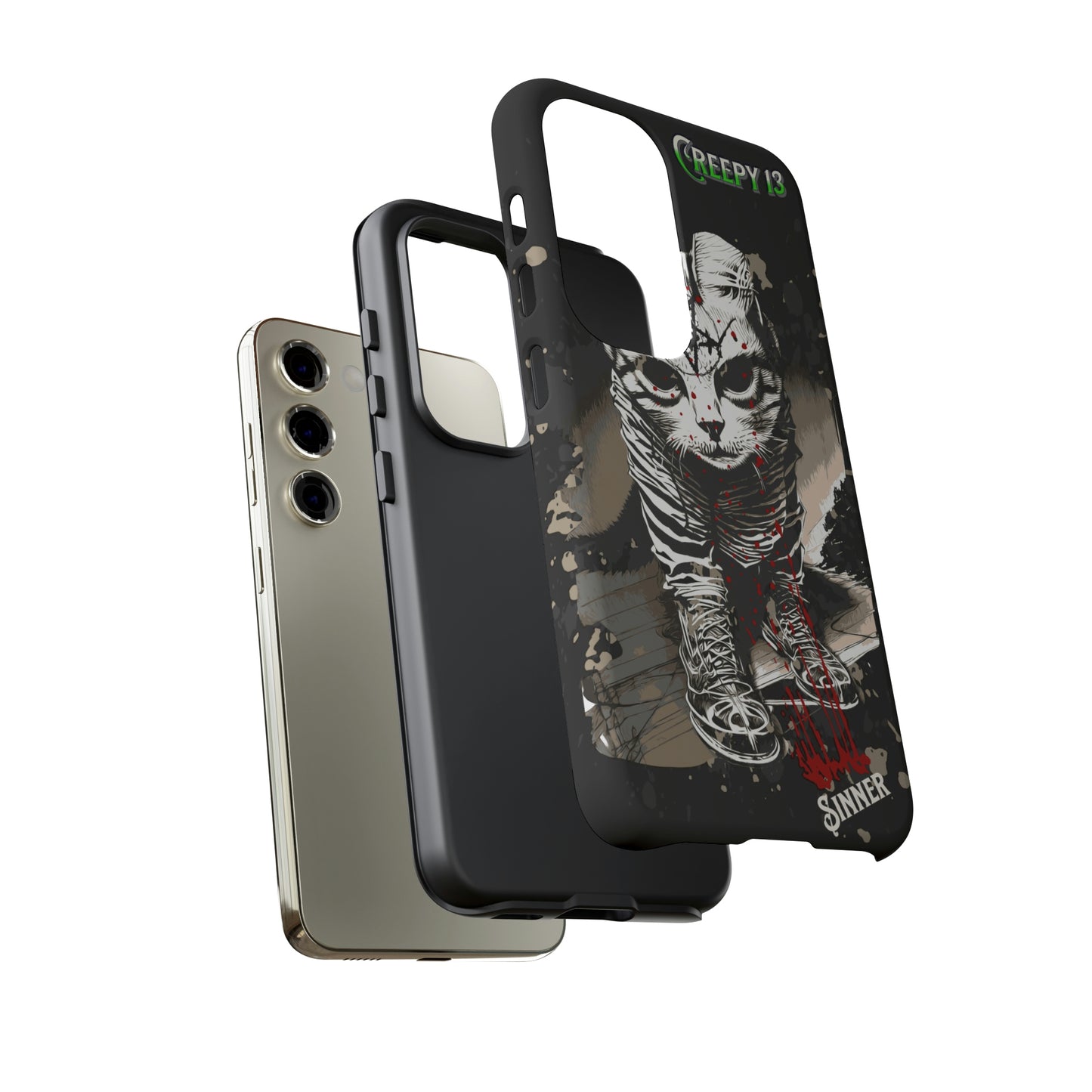 Evil Kitty Lover phone case Tough Cases