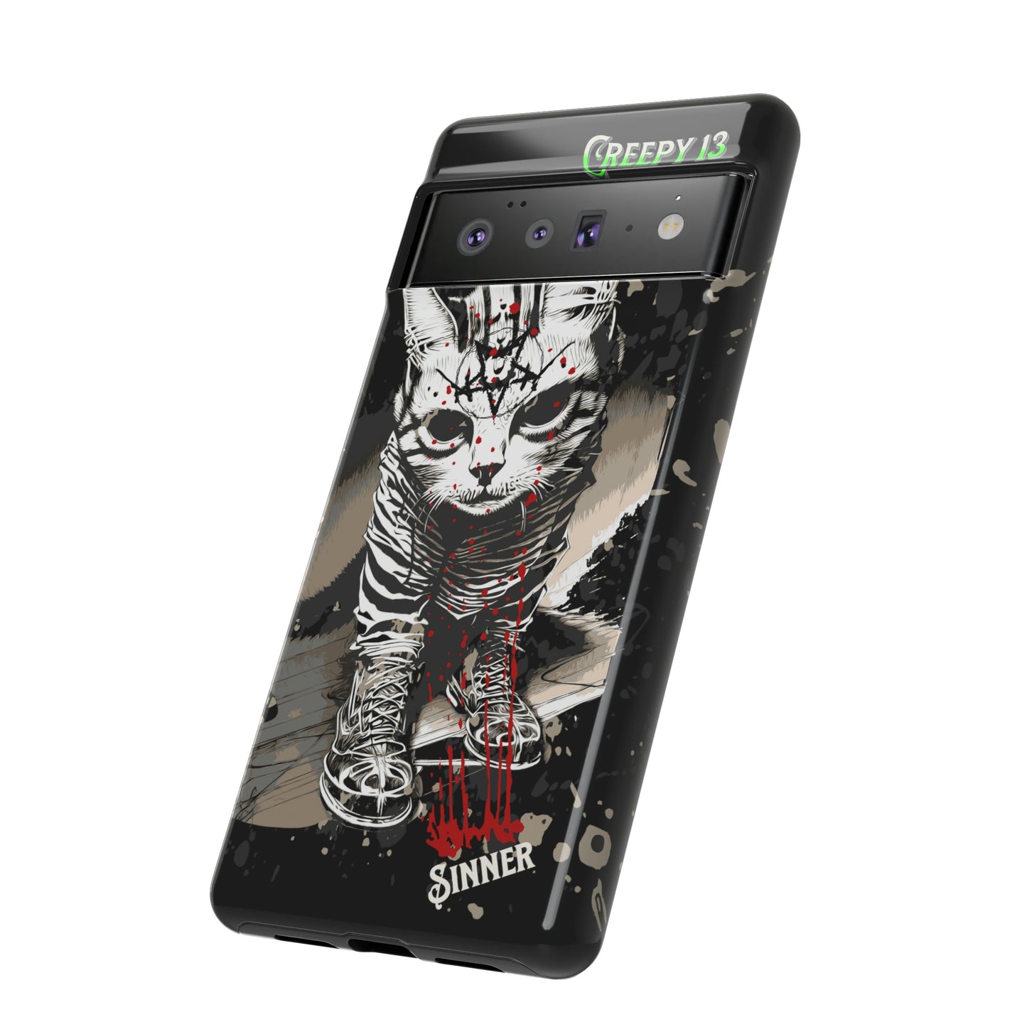 Evil Kitty Lover phone case Tough Cases