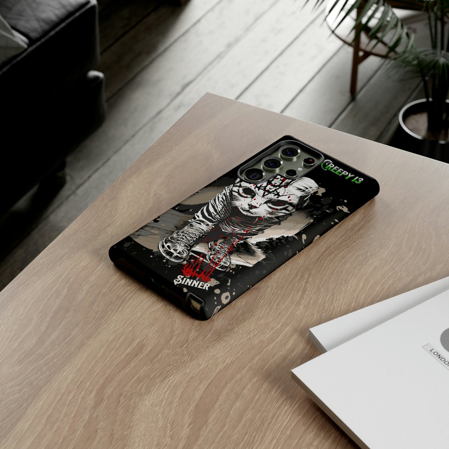 Evil Kitty Lover phone case Tough Cases