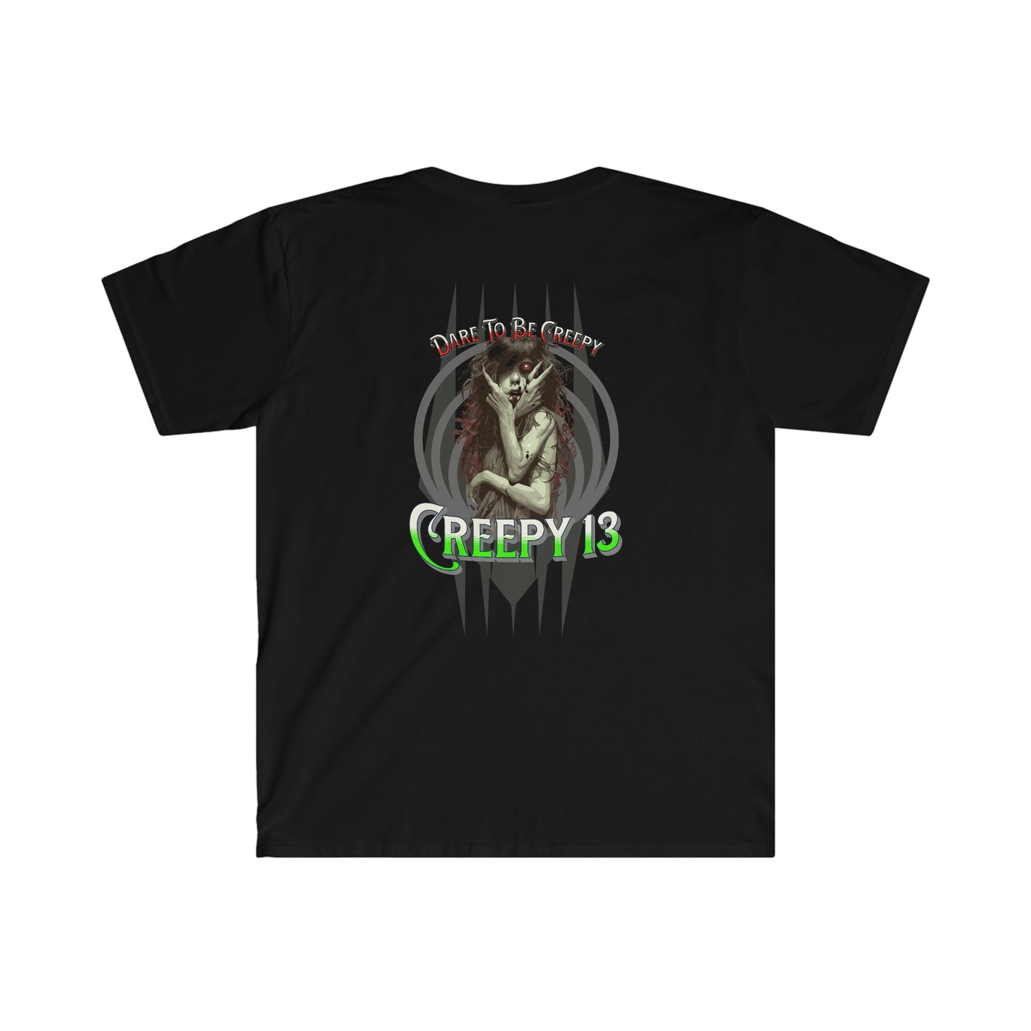 front and back printed Unisex Softstyle T-Shirt