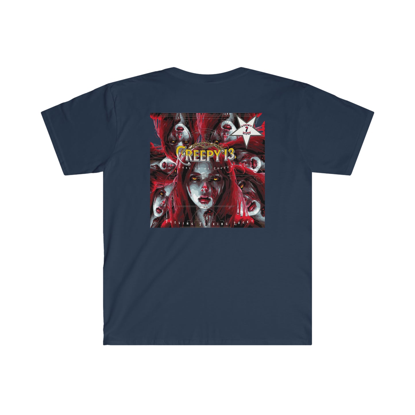 Front and back printed Unisex Softstyle T-Shirt