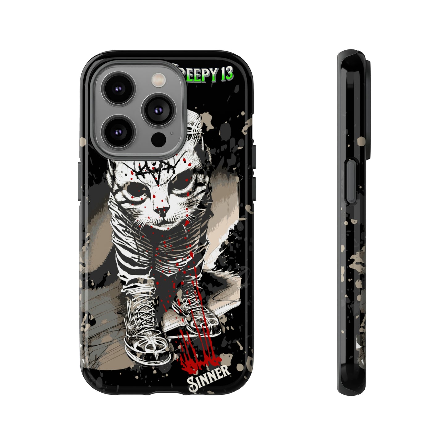 Evil Kitty Lover phone case Tough Cases