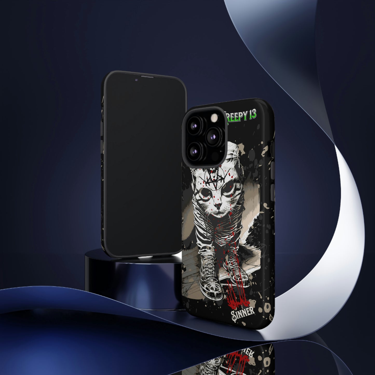 Evil Kitty Lover phone case Tough Cases