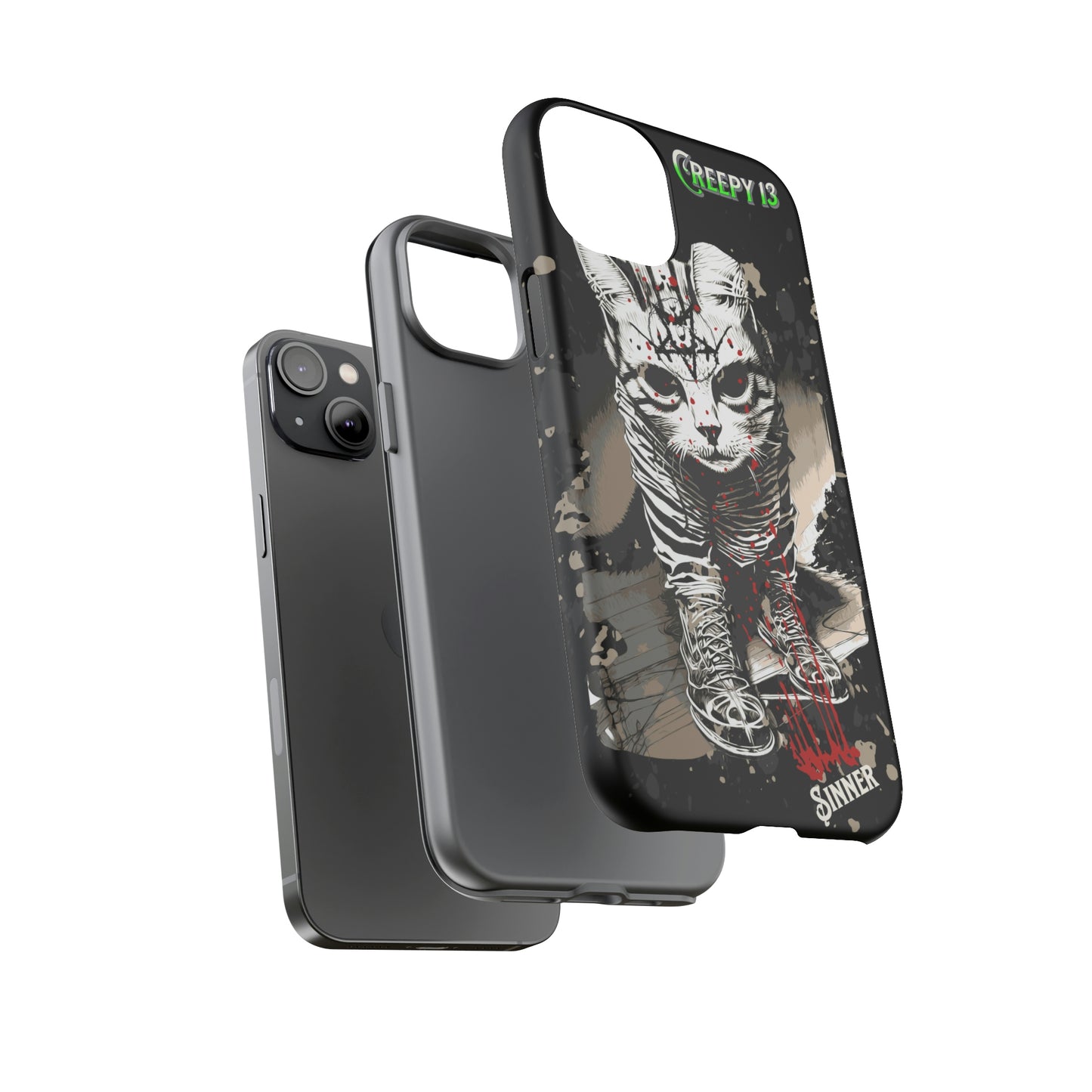 Evil Kitty Lover phone case Tough Cases