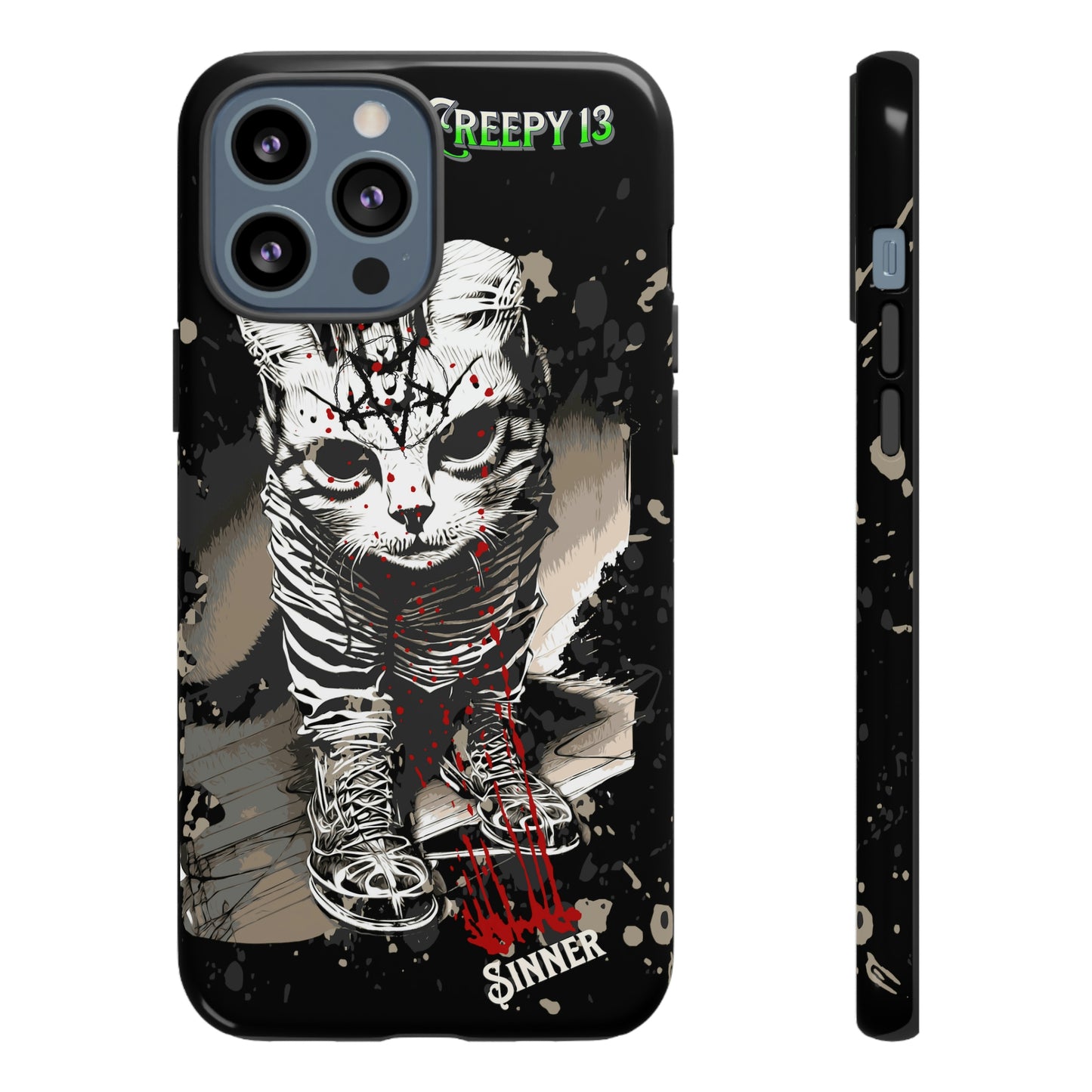 Evil Kitty Lover phone case Tough Cases