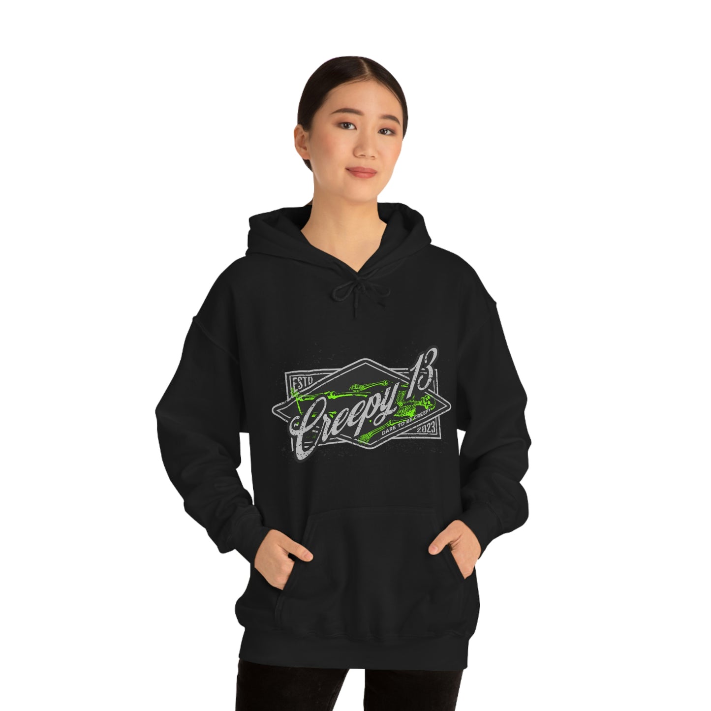 Front and back printed Unisex Heavy Blend™ Hooded Sweatshirt