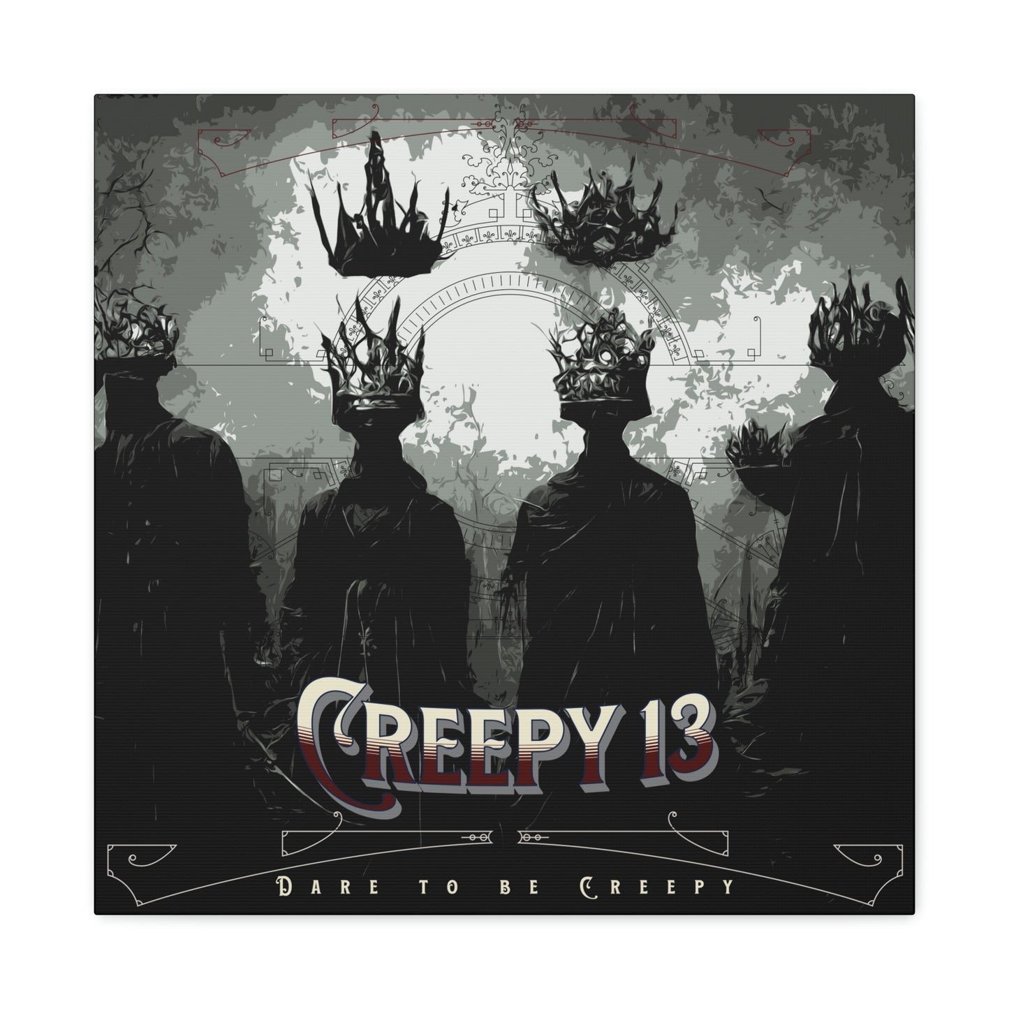 Kings Creepy 13 Canvas Gallery Wraps
