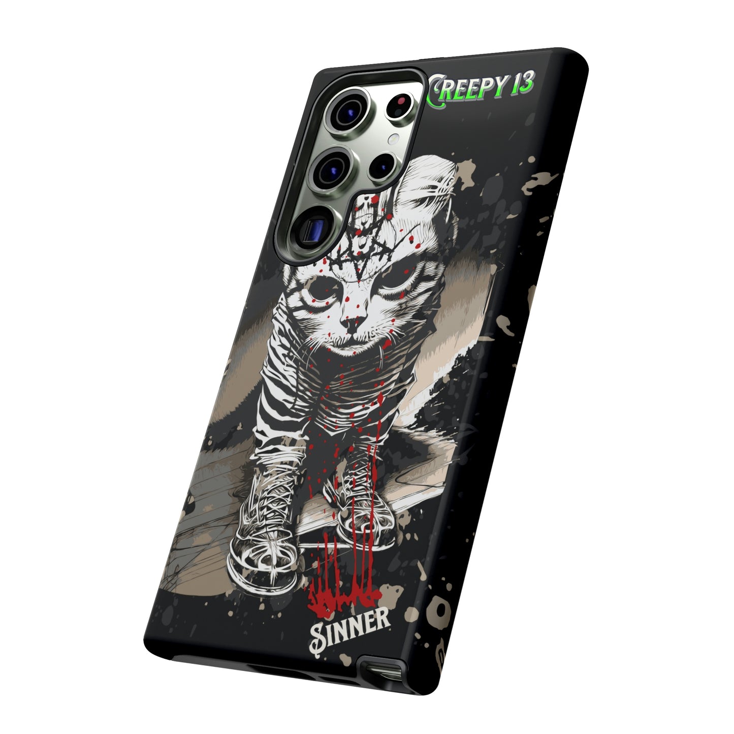 Evil Kitty Lover phone case Tough Cases