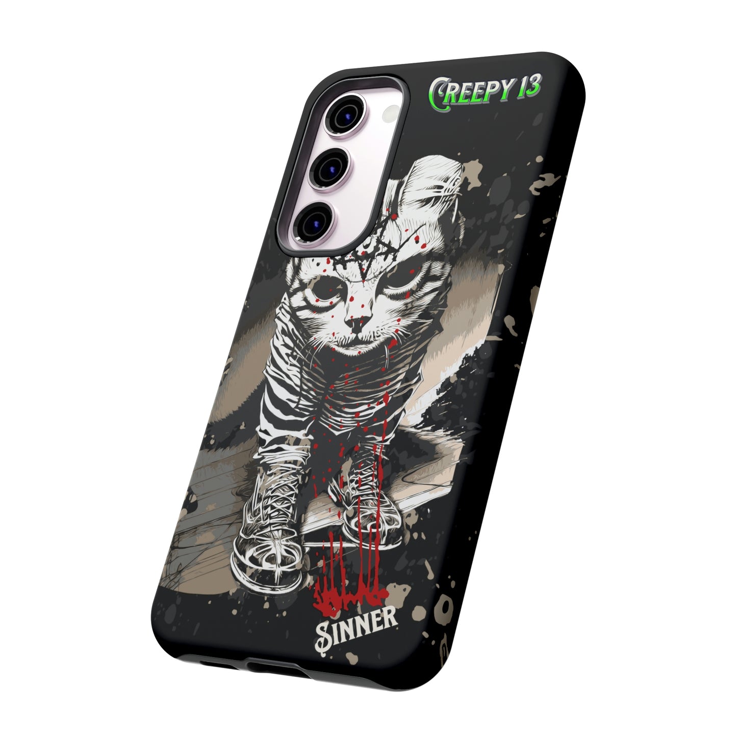 Evil Kitty Lover phone case Tough Cases