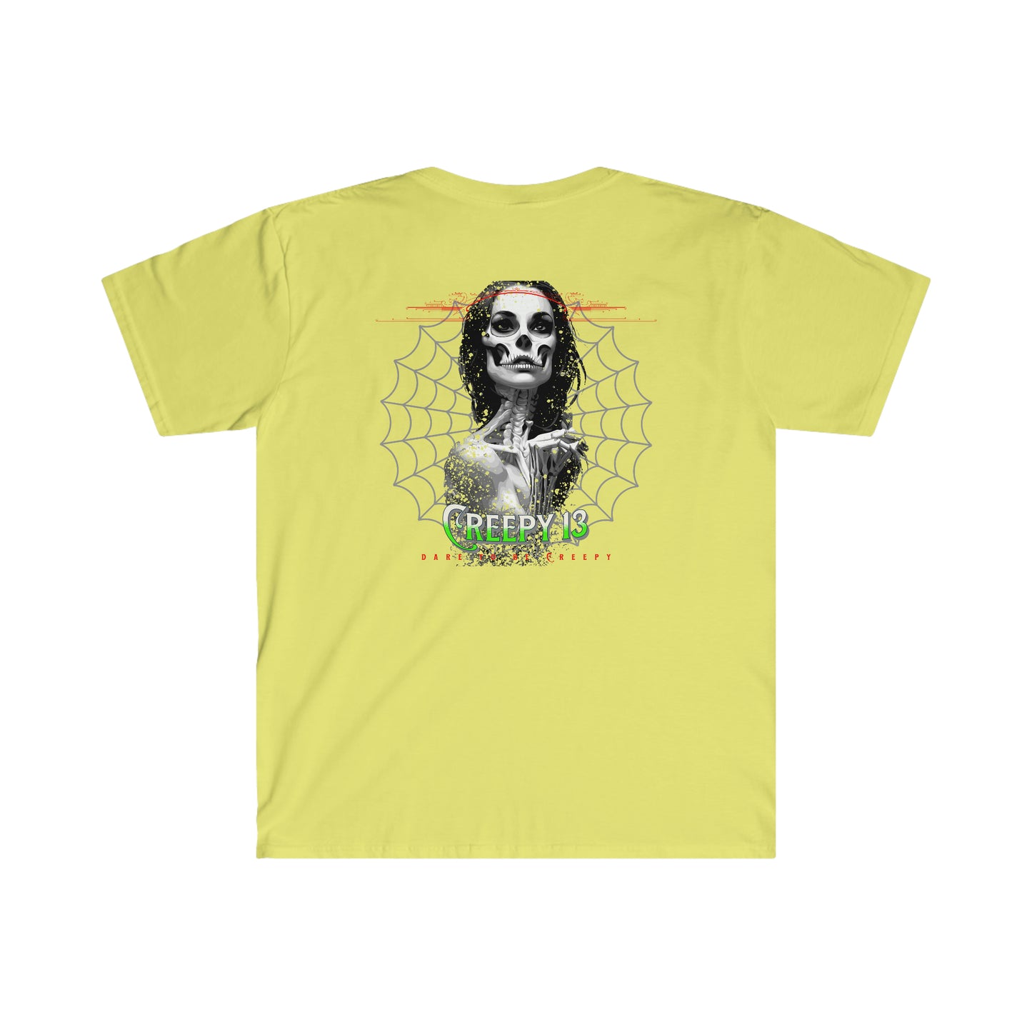 Front and back printed Unisex Softstyle T-Shirt