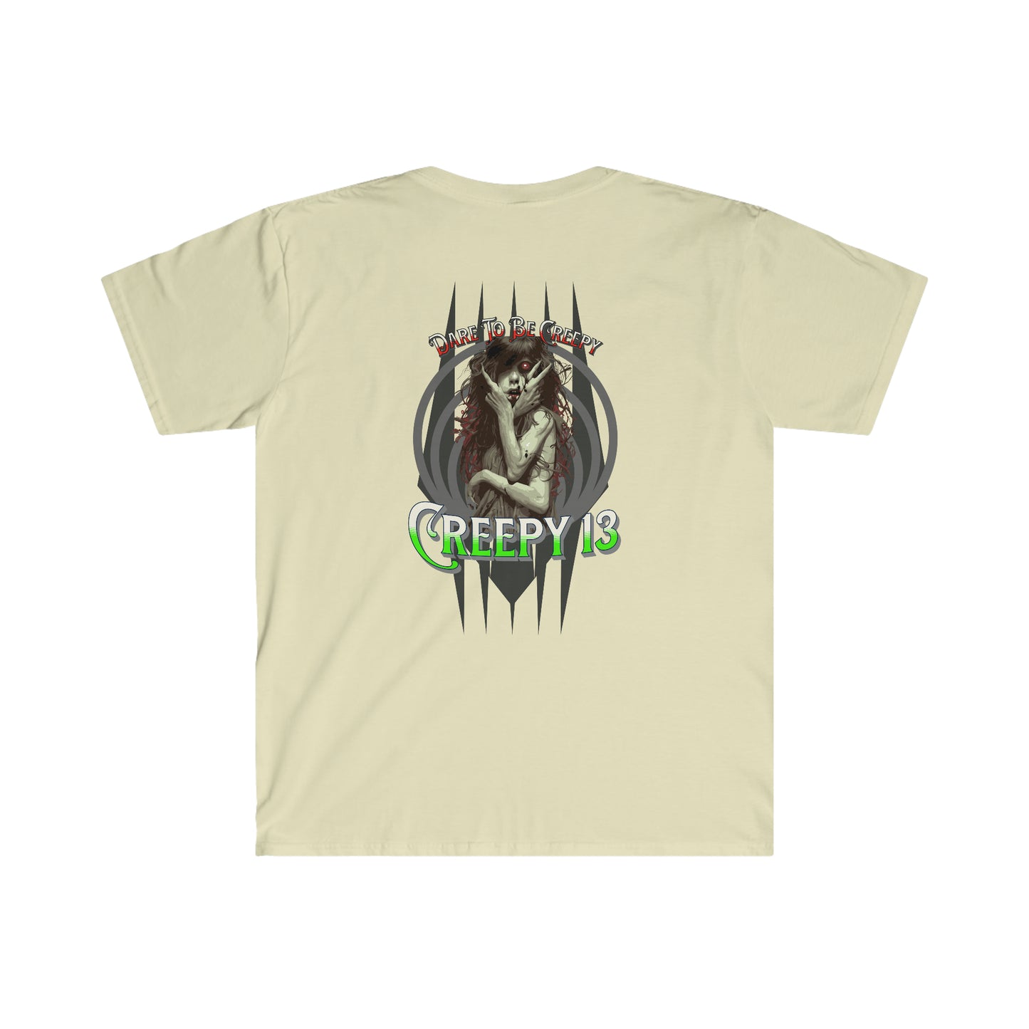front and back printed Unisex Softstyle T-Shirt