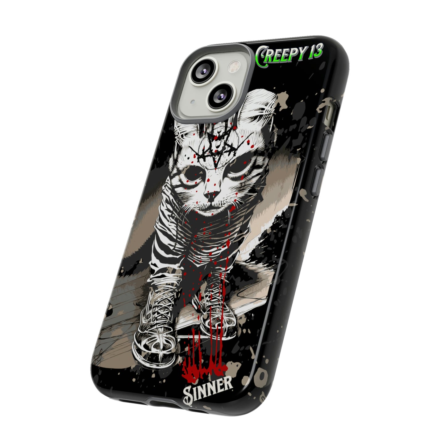 Evil Kitty Lover phone case Tough Cases