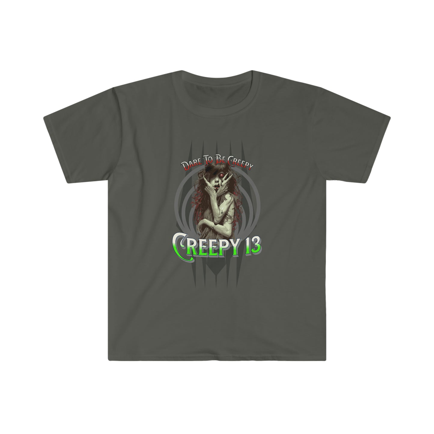 front and back printed Unisex Softstyle T-Shirt