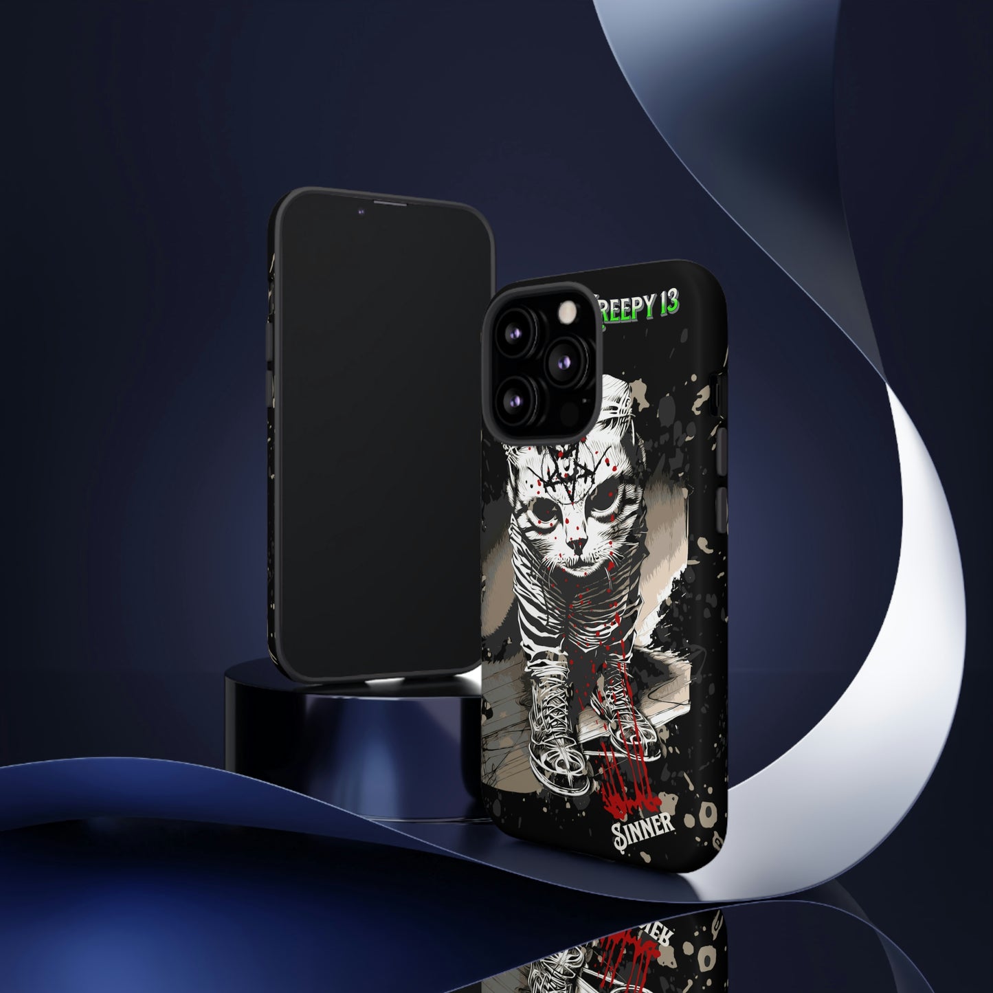 Evil Kitty Lover phone case Tough Cases