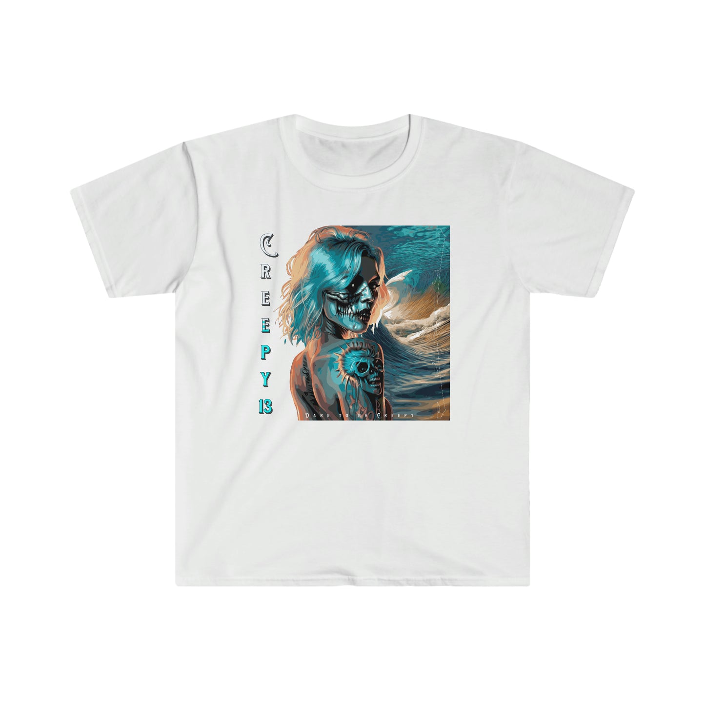Front and back printed Unisex Softstyle T-Shirt