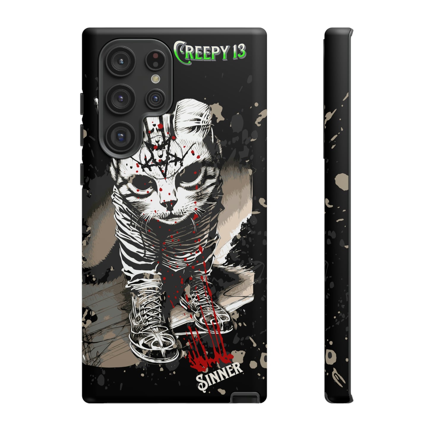 Evil Kitty Lover phone case Tough Cases