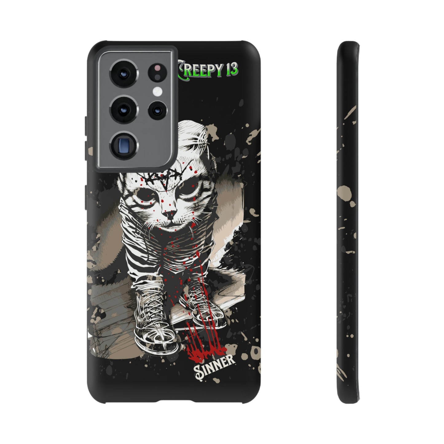 Evil Kitty Lover phone case Tough Cases