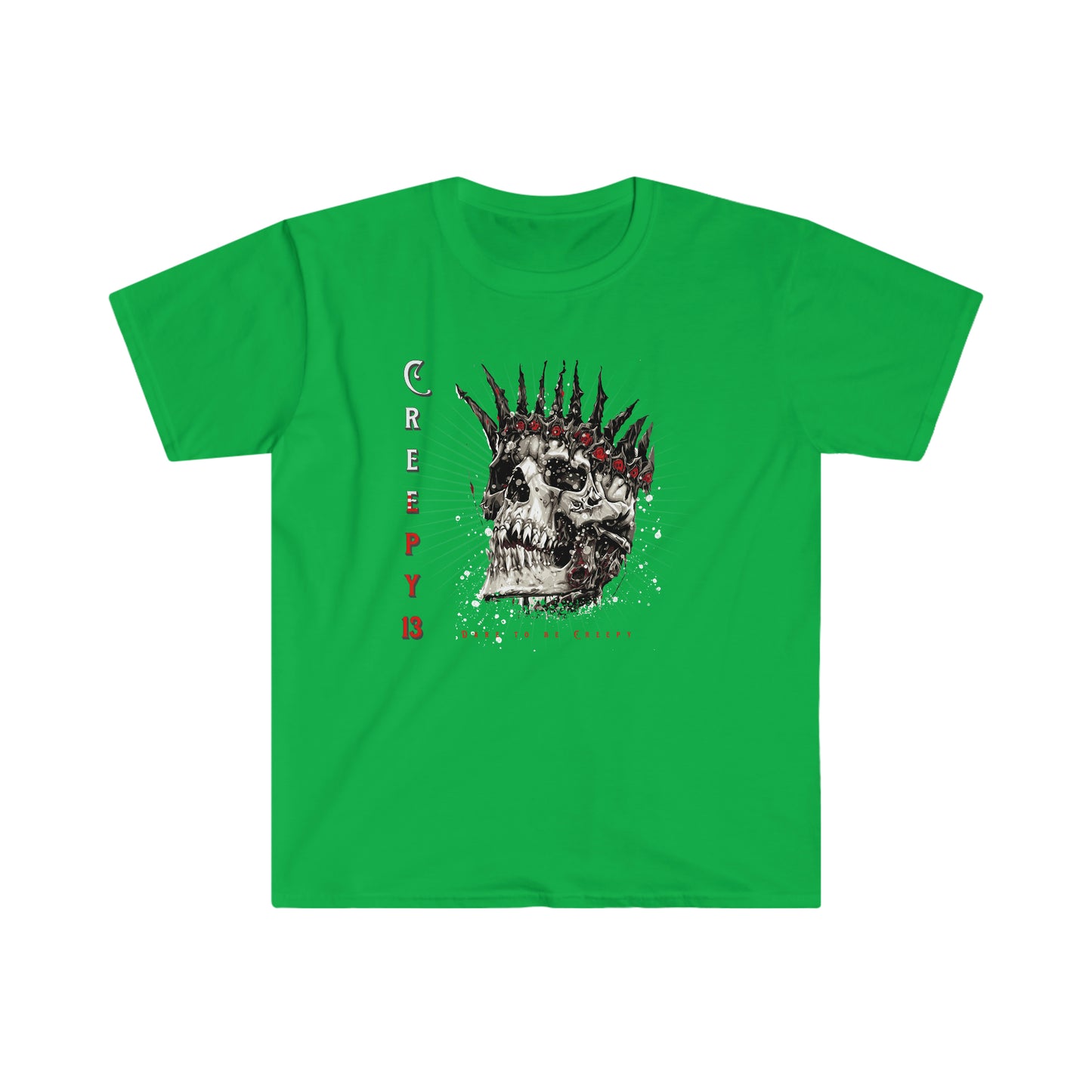 Skull Me front and back printed Unisex Softstyle T-Shirt