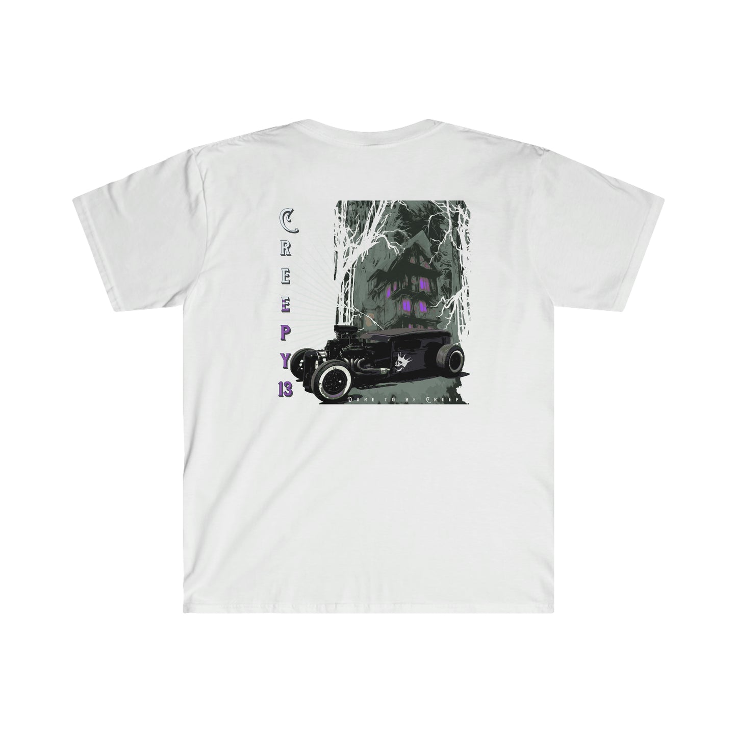 Front and Back printed Unisex Softstyle T-Shirt