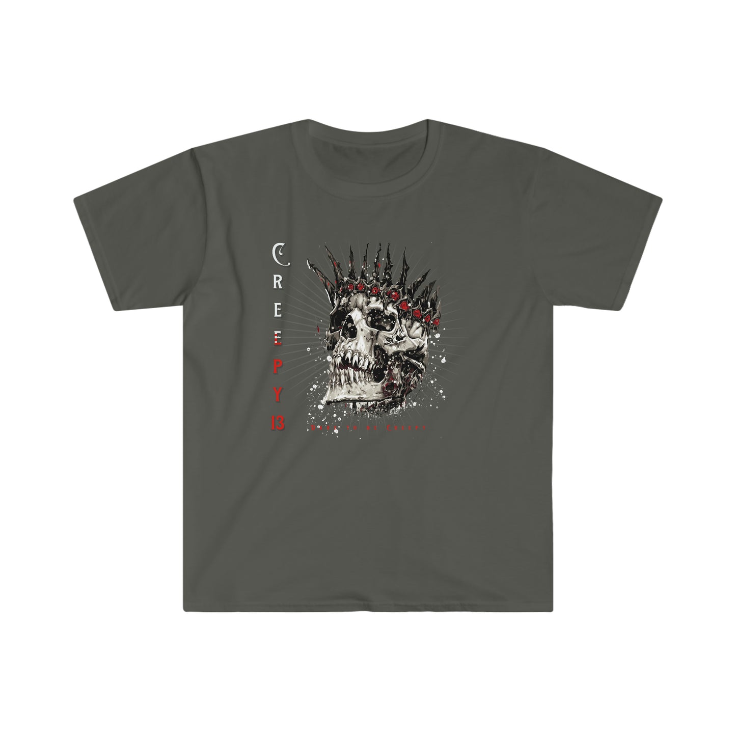 Skull Me front and back printed Unisex Softstyle T-Shirt