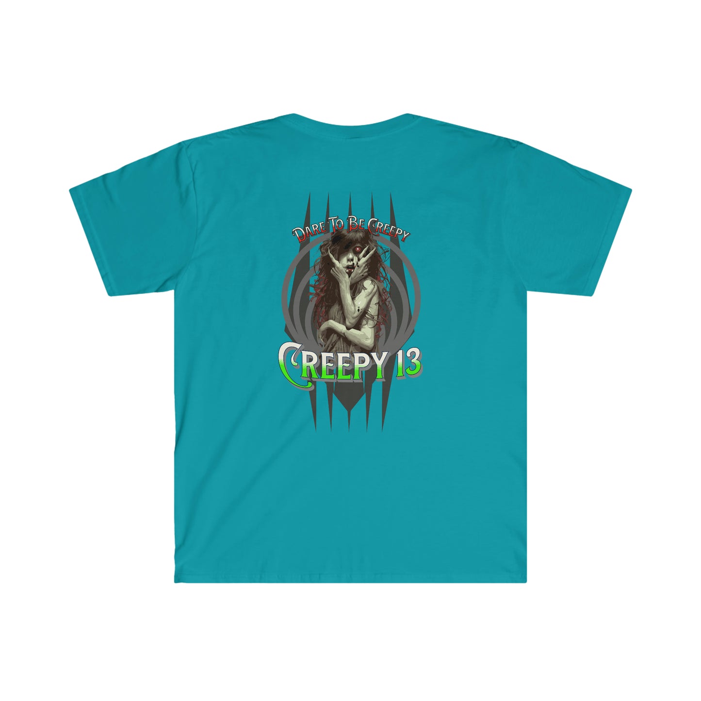 front and back printed Unisex Softstyle T-Shirt