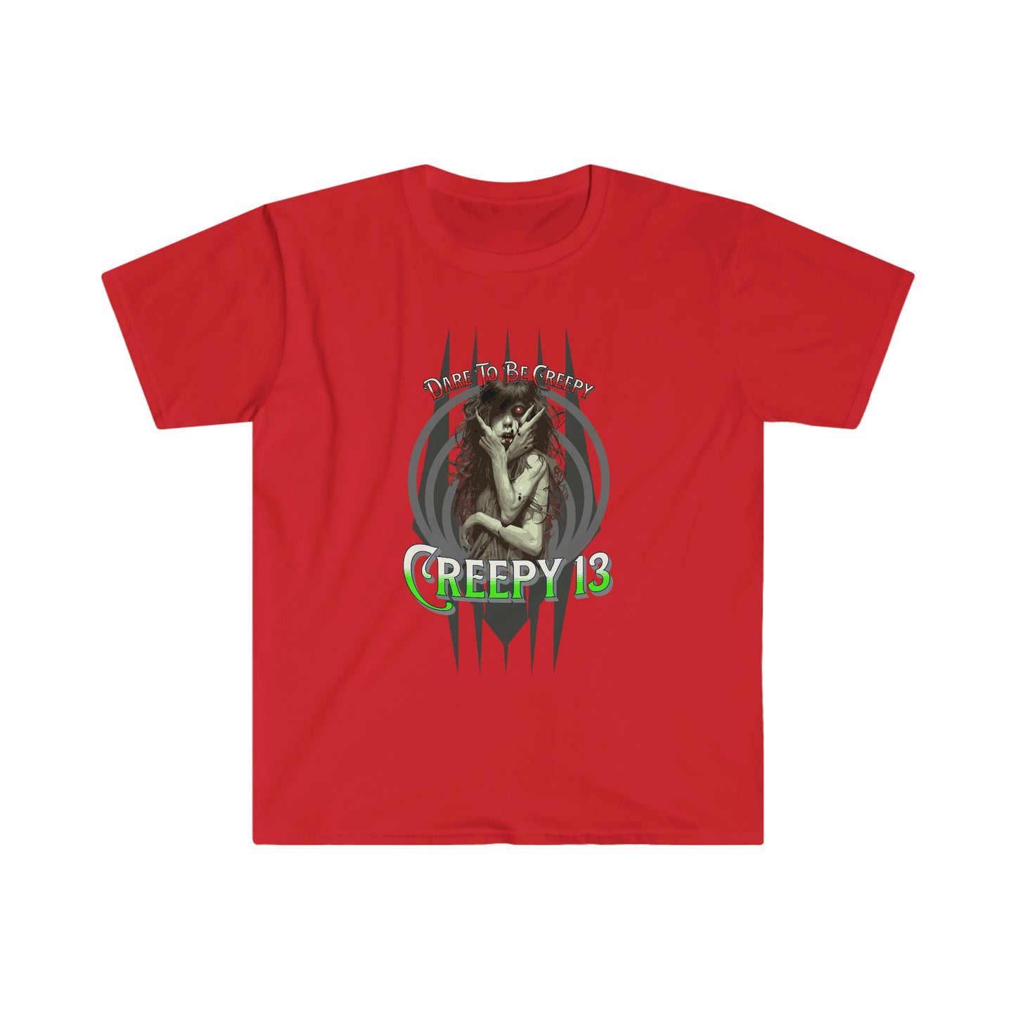 front and back printed Unisex Softstyle T-Shirt