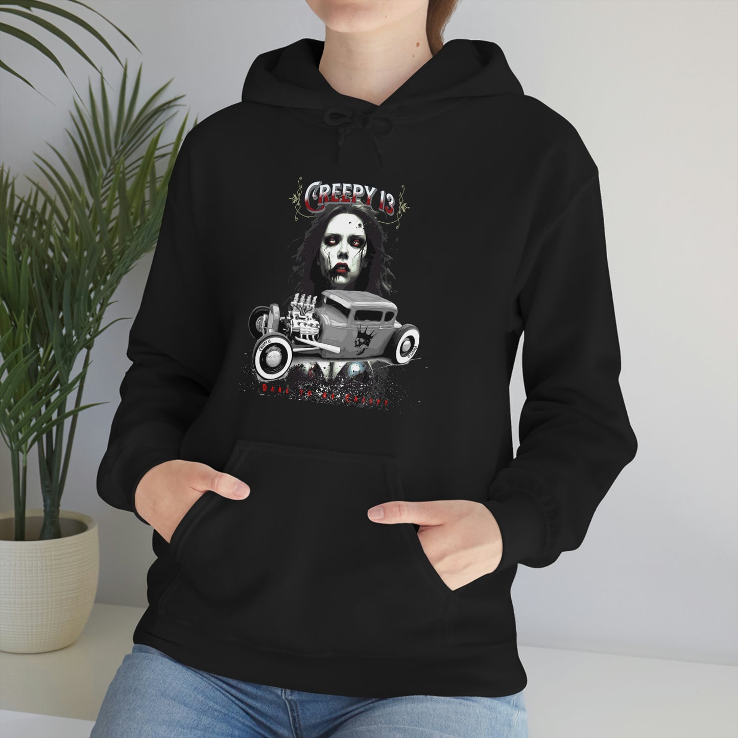 Front and back printed Unisex Heavy Blend™ Hooded Sweatshirt