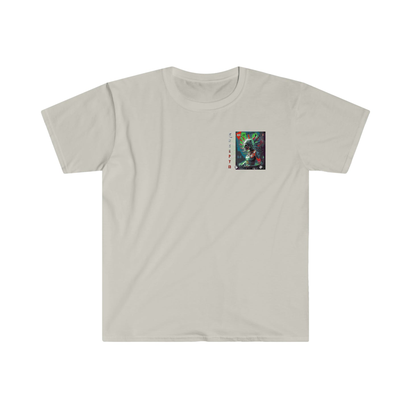 Front and back printed Unisex Softstyle T-Shirt