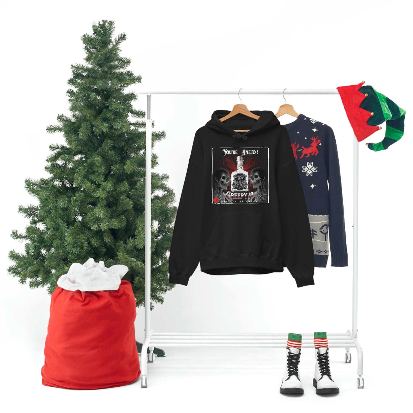 Front and back printed Unisex Heavy Blend™ Hooded Sweatshirt