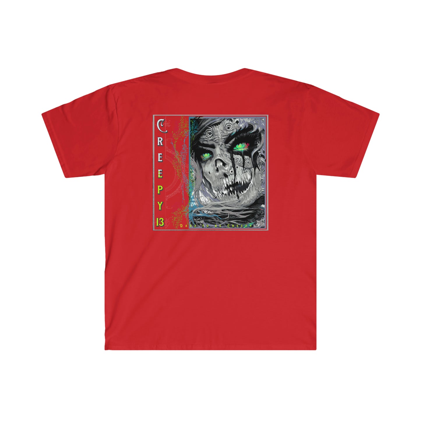 Front and back printed Unisex Softstyle T-Shirt