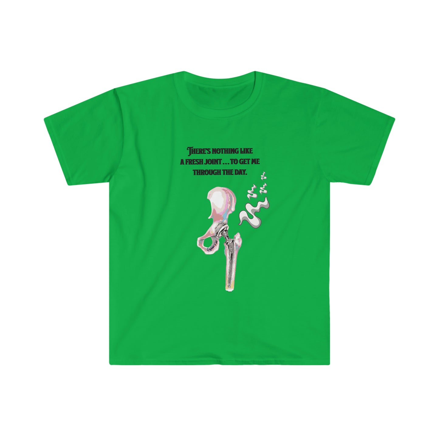 Hip Fresh Joint Front and back printed Unisex Softstyle T-Shirt