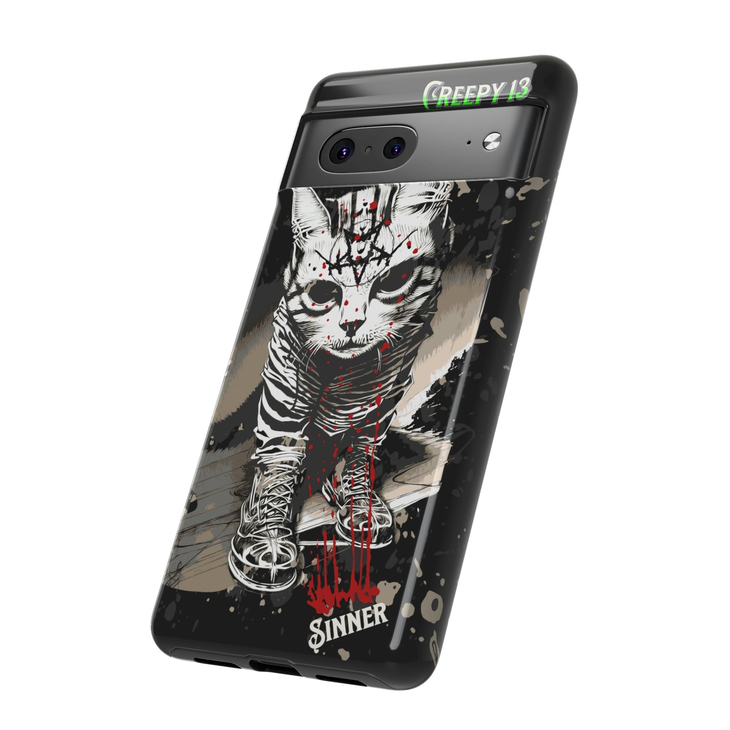 Evil Kitty Lover phone case Tough Cases