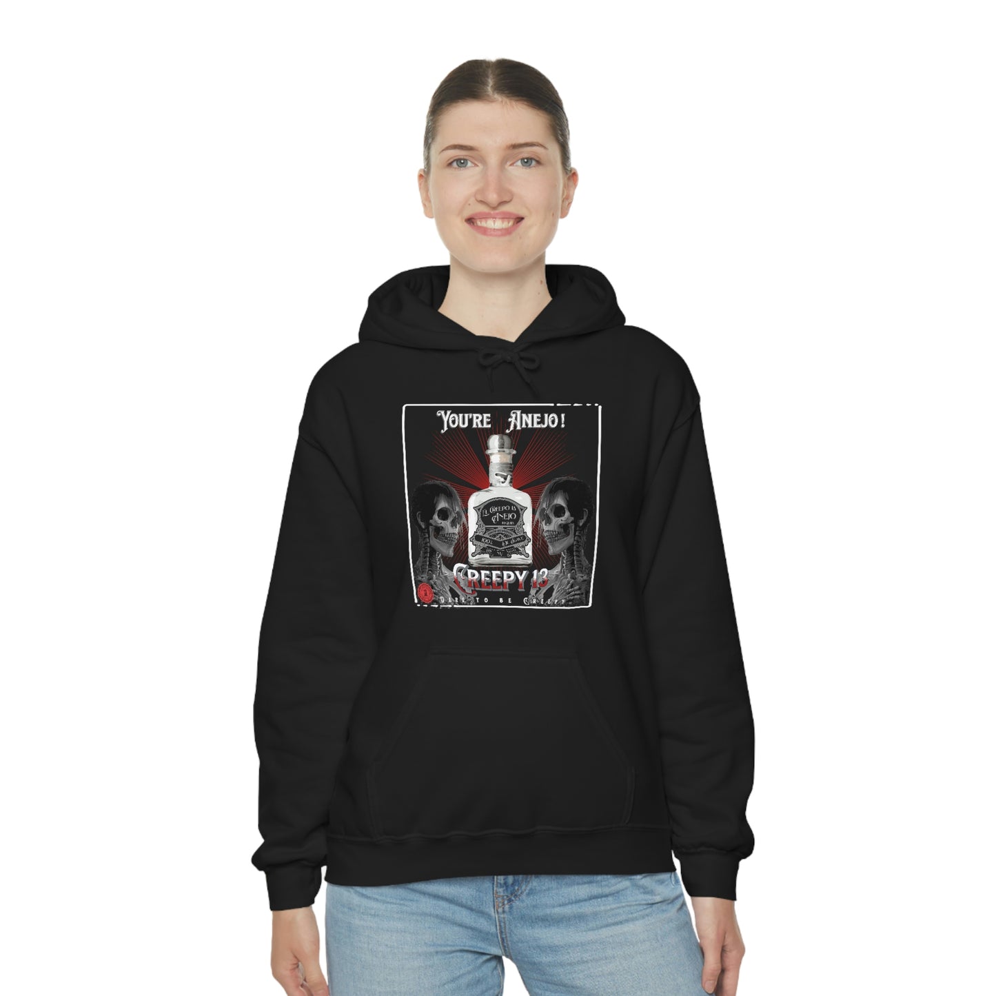 Front and back printed Unisex Heavy Blend™ Hooded Sweatshirt