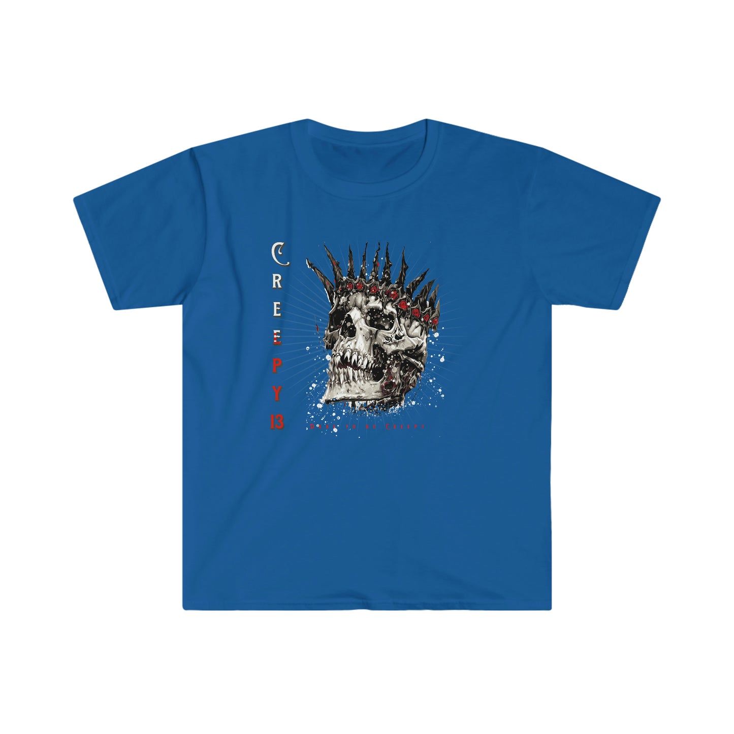 Skull Me front and back printed Unisex Softstyle T-Shirt
