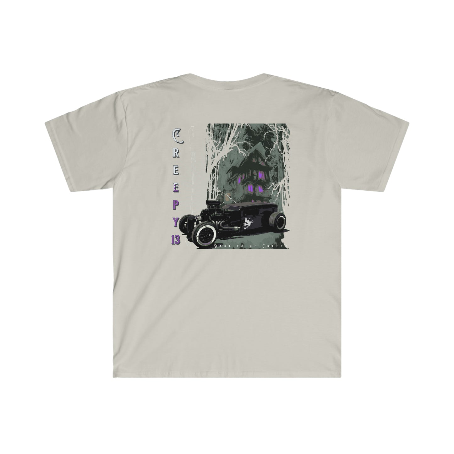 Front and Back printed Unisex Softstyle T-Shirt