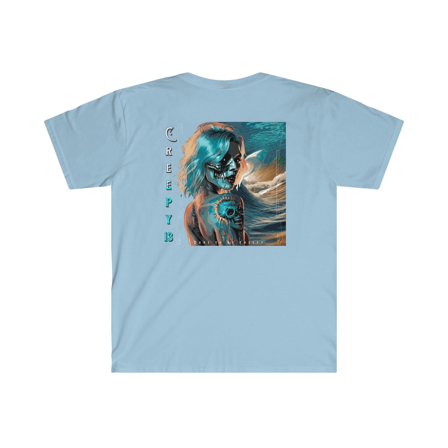 Front and back printed Unisex Softstyle T-Shirt