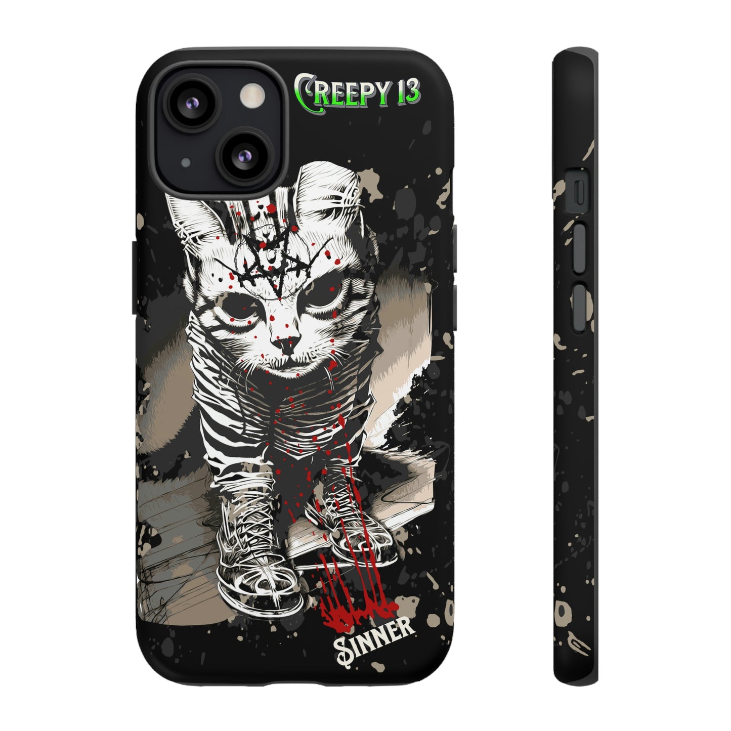 Evil Kitty Lover phone case Tough Cases