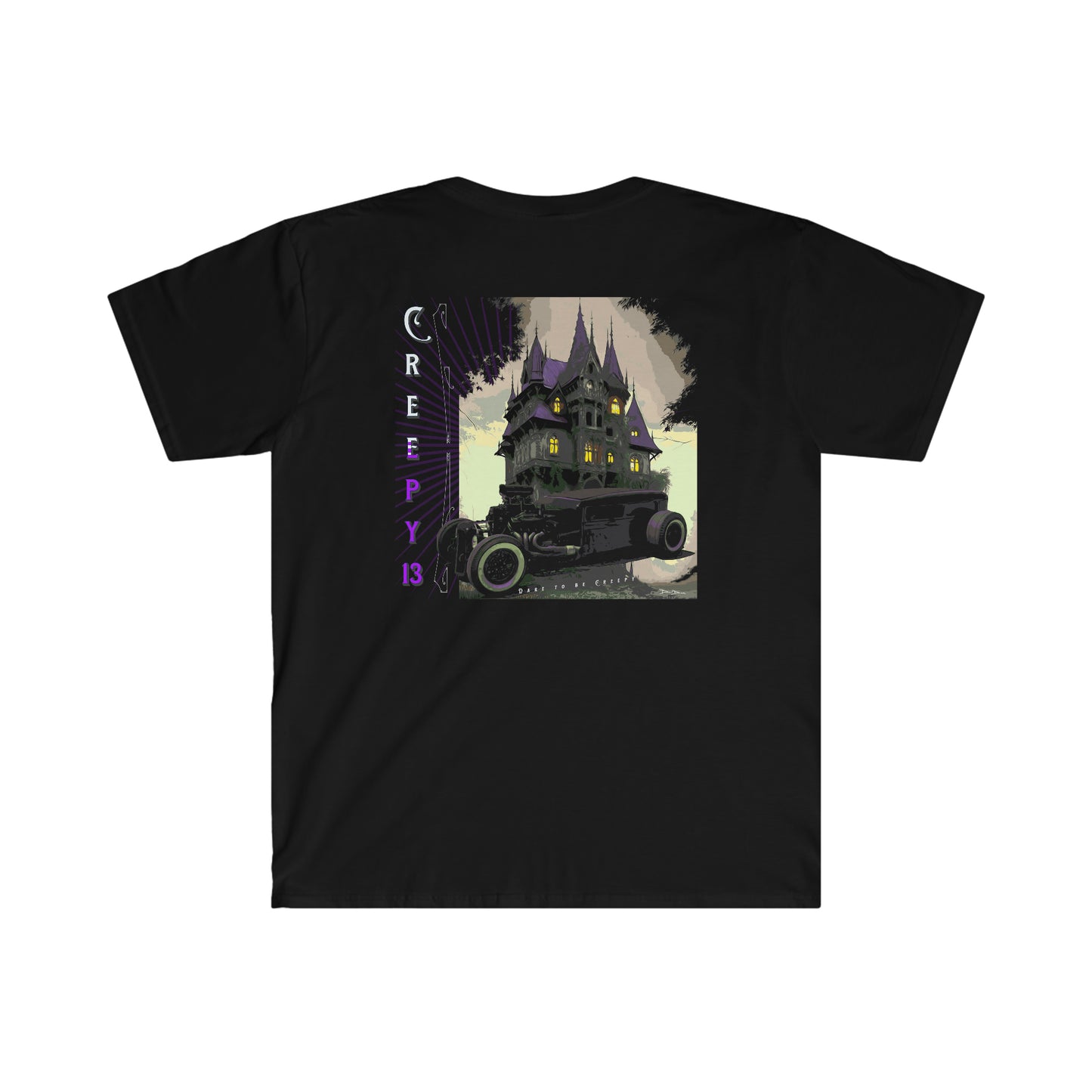 Front and back printed Unisex Softstyle T-Shirt