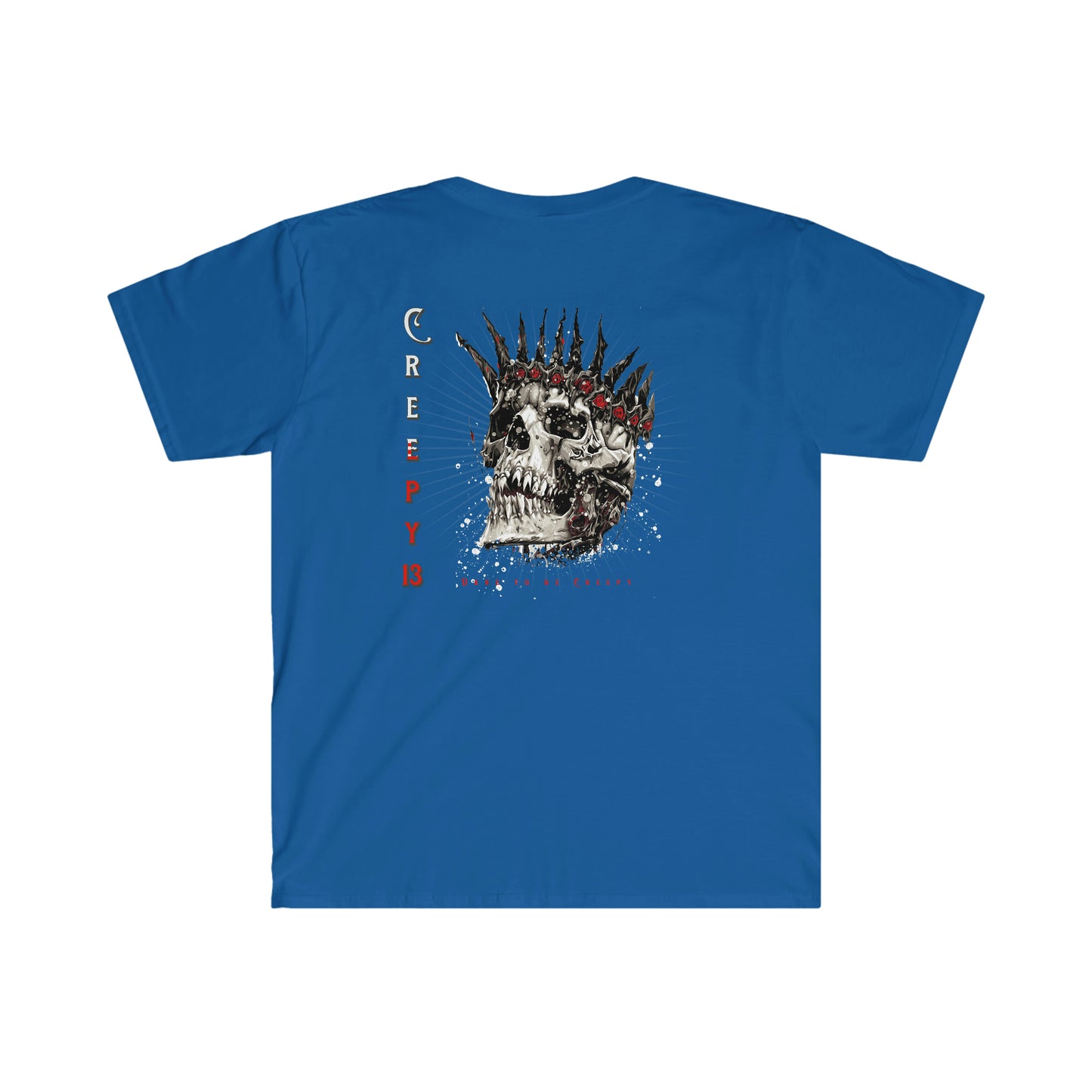 Skull Me front and back printed Unisex Softstyle T-Shirt