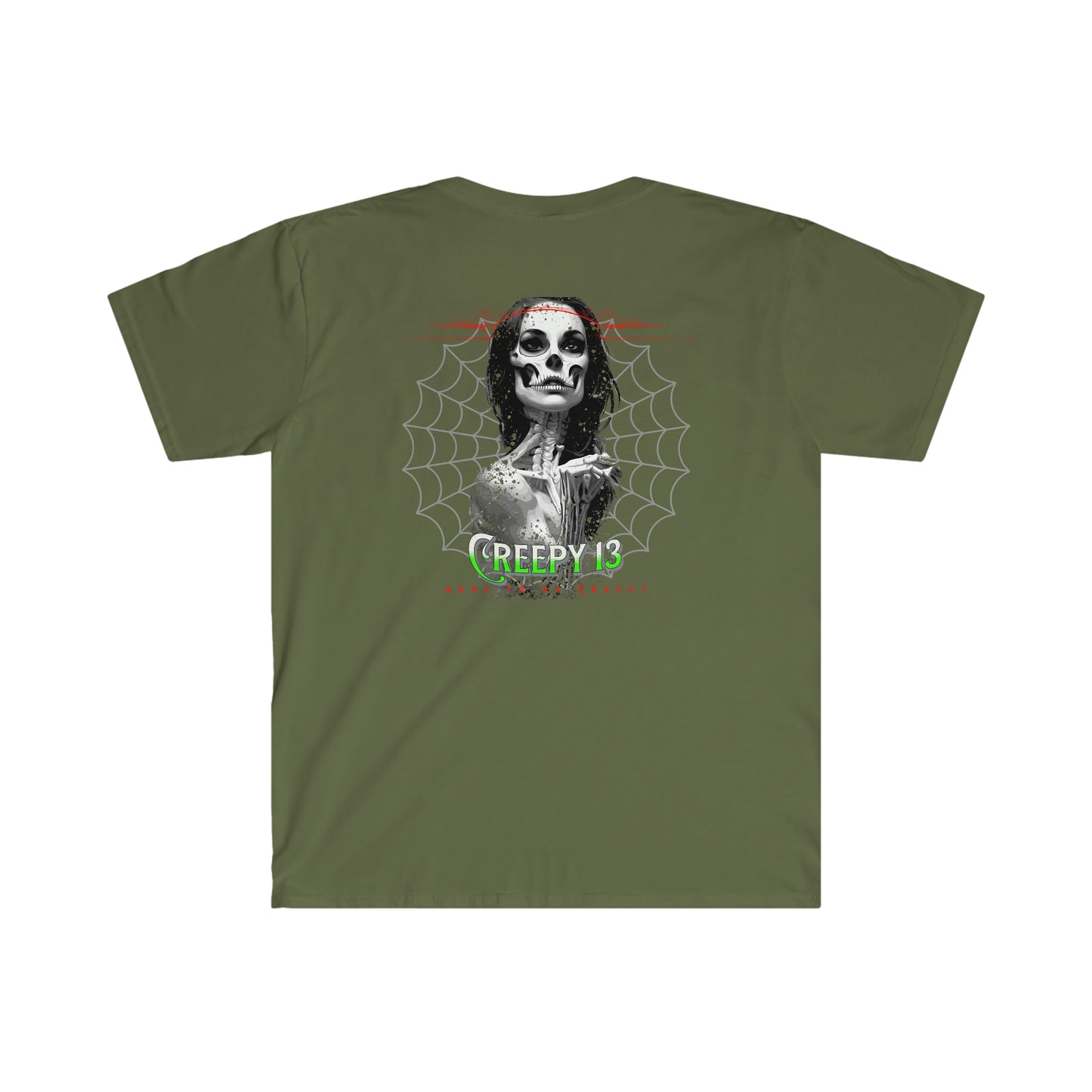 Front and back printed Unisex Softstyle T-Shirt