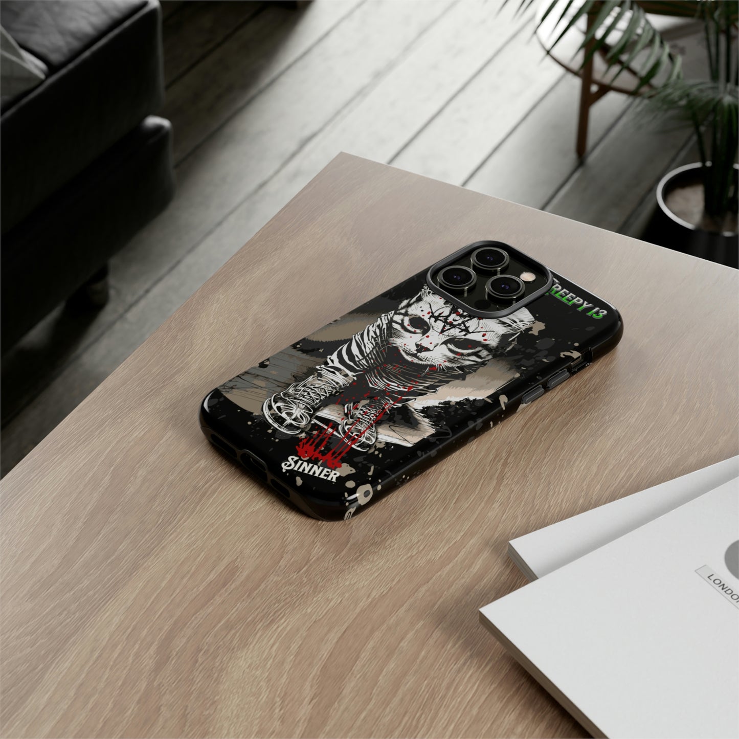 Evil Kitty Lover phone case Tough Cases