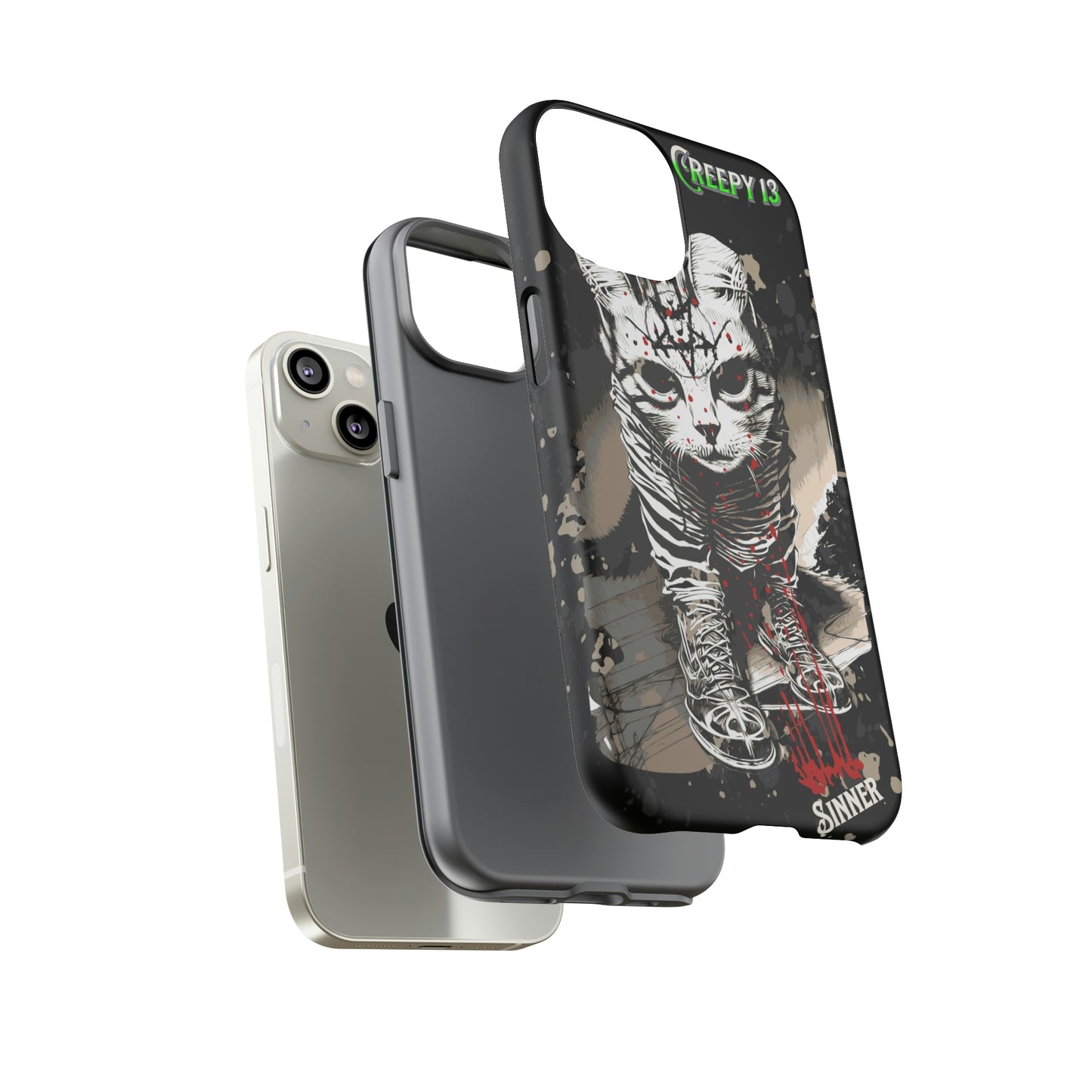 Evil Kitty Lover phone case Tough Cases