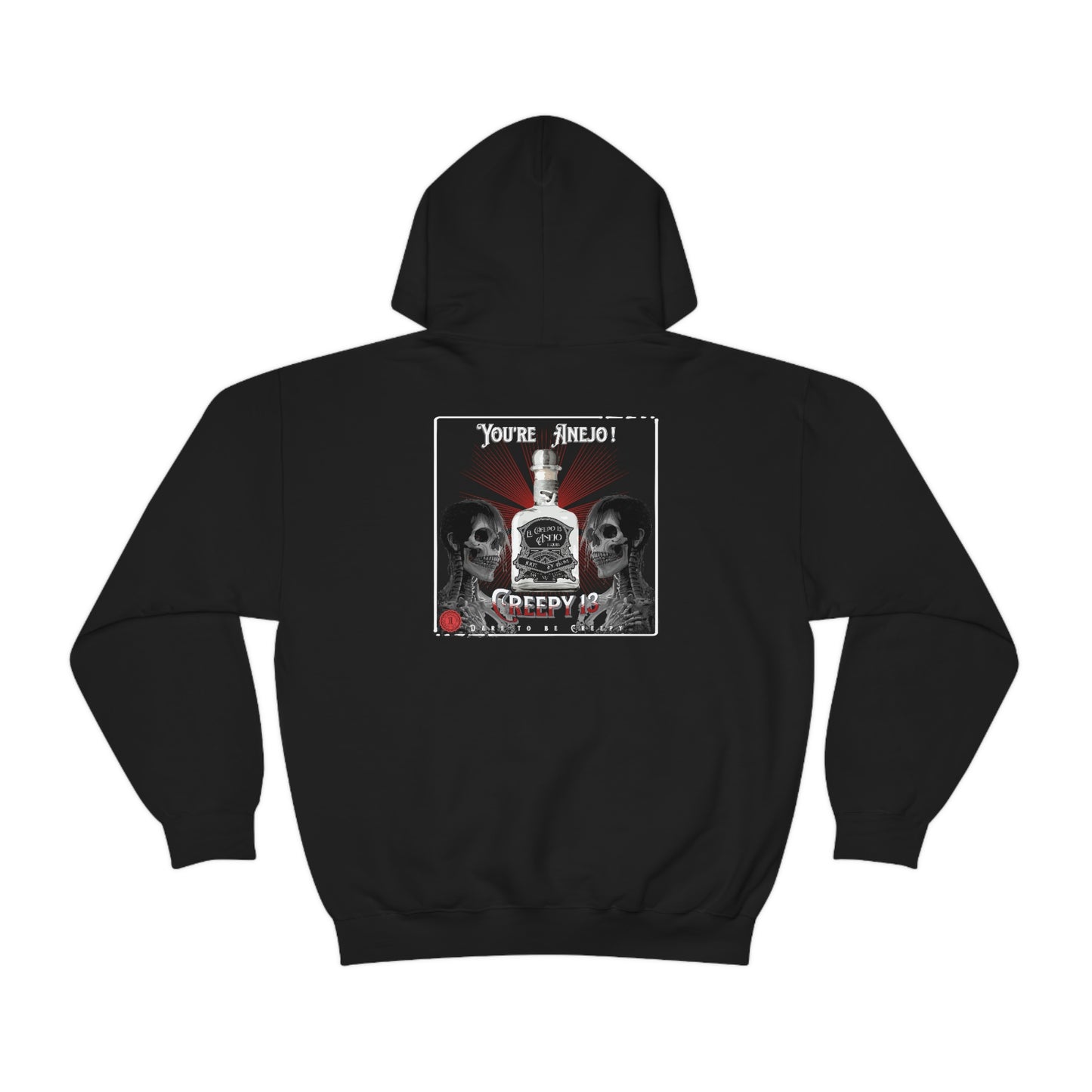 Front and back printed Unisex Heavy Blend™ Hooded Sweatshirt