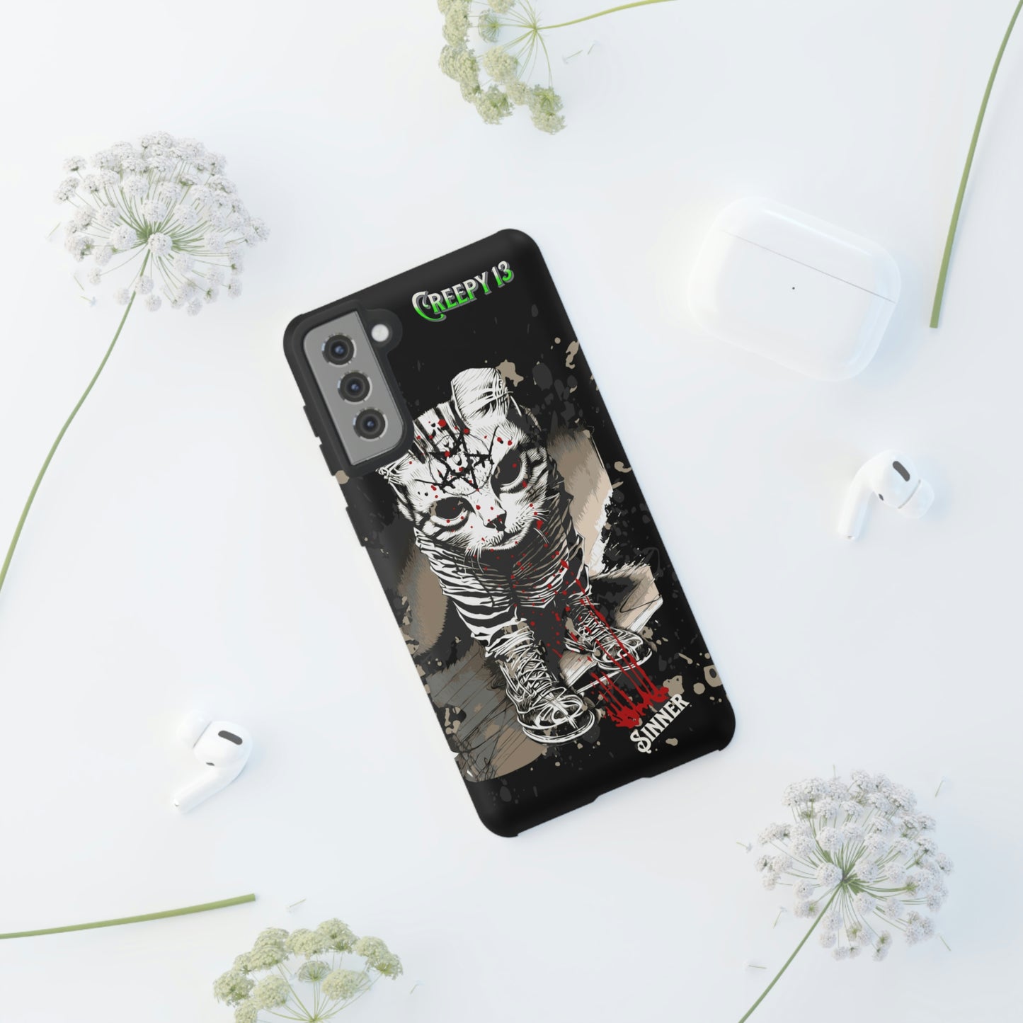 Evil Kitty Lover phone case Tough Cases