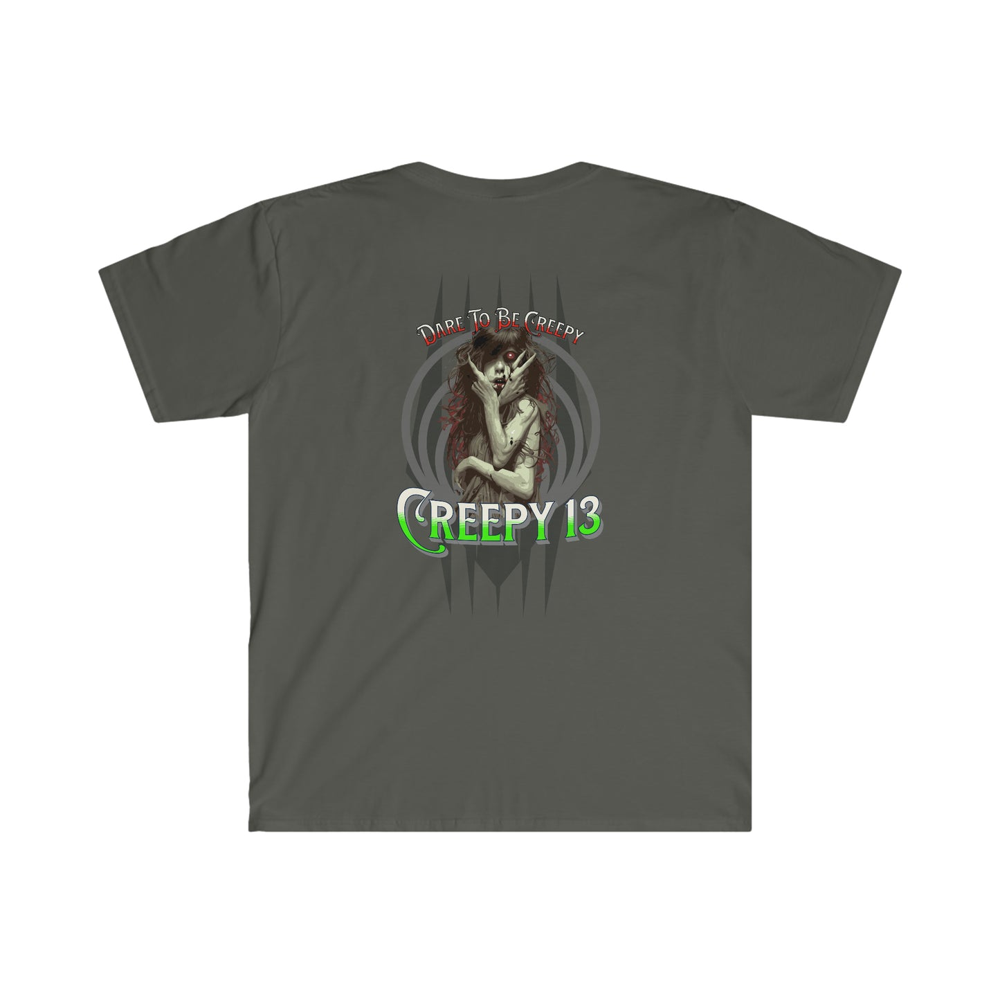 front and back printed Unisex Softstyle T-Shirt