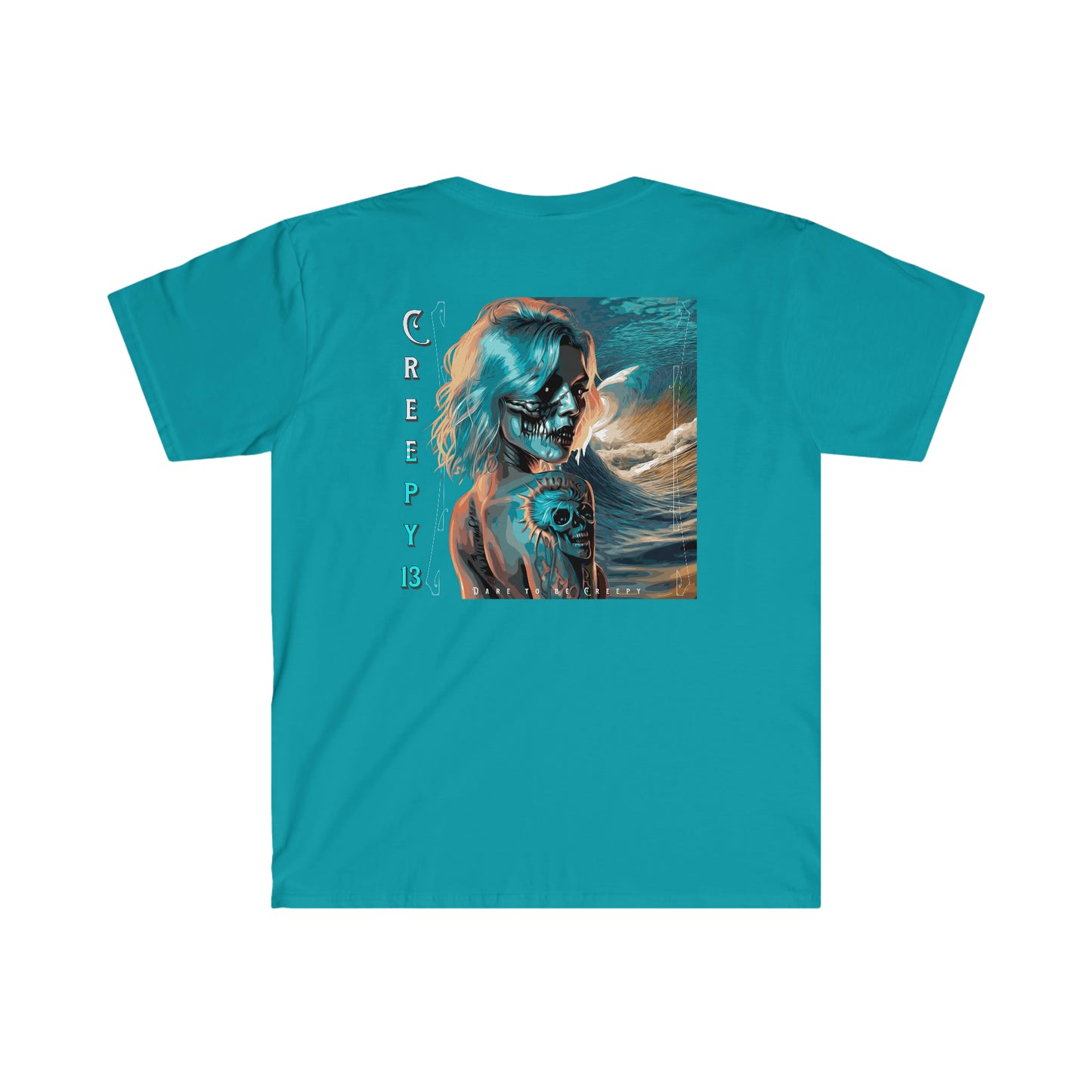 Front and back printed Unisex Softstyle T-Shirt