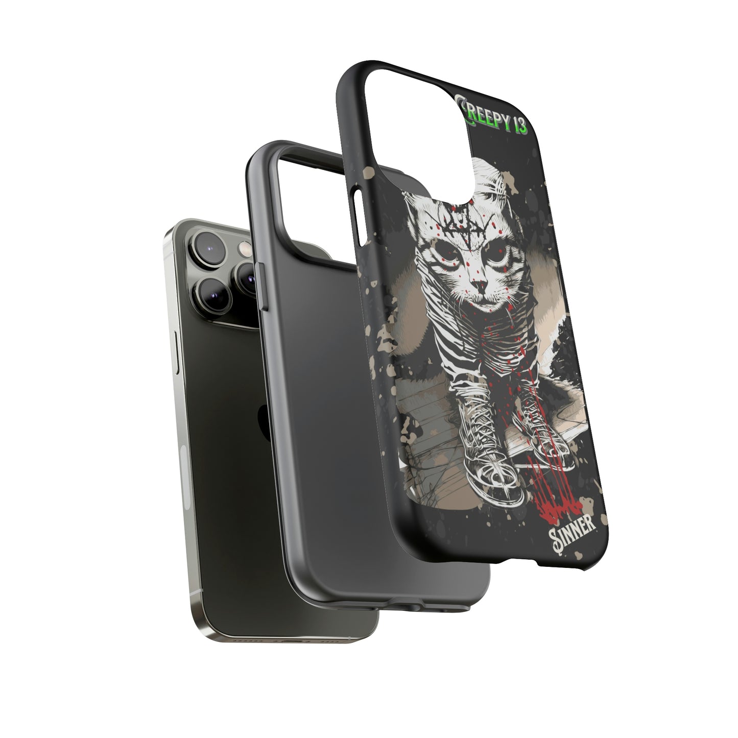 Evil Kitty Lover phone case Tough Cases
