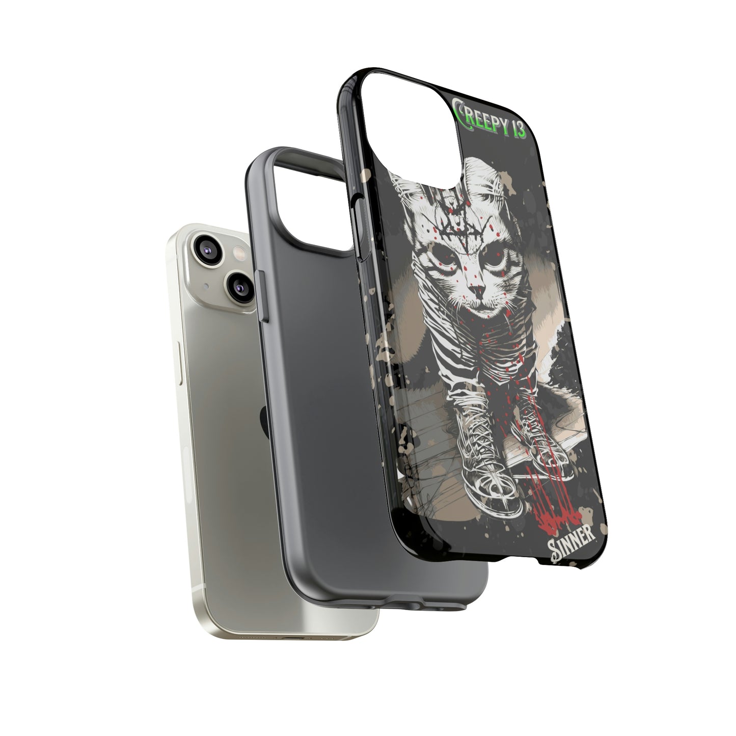 Evil Kitty Lover phone case Tough Cases