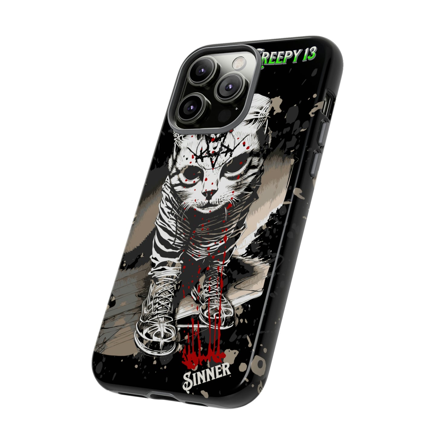 Evil Kitty Lover phone case Tough Cases
